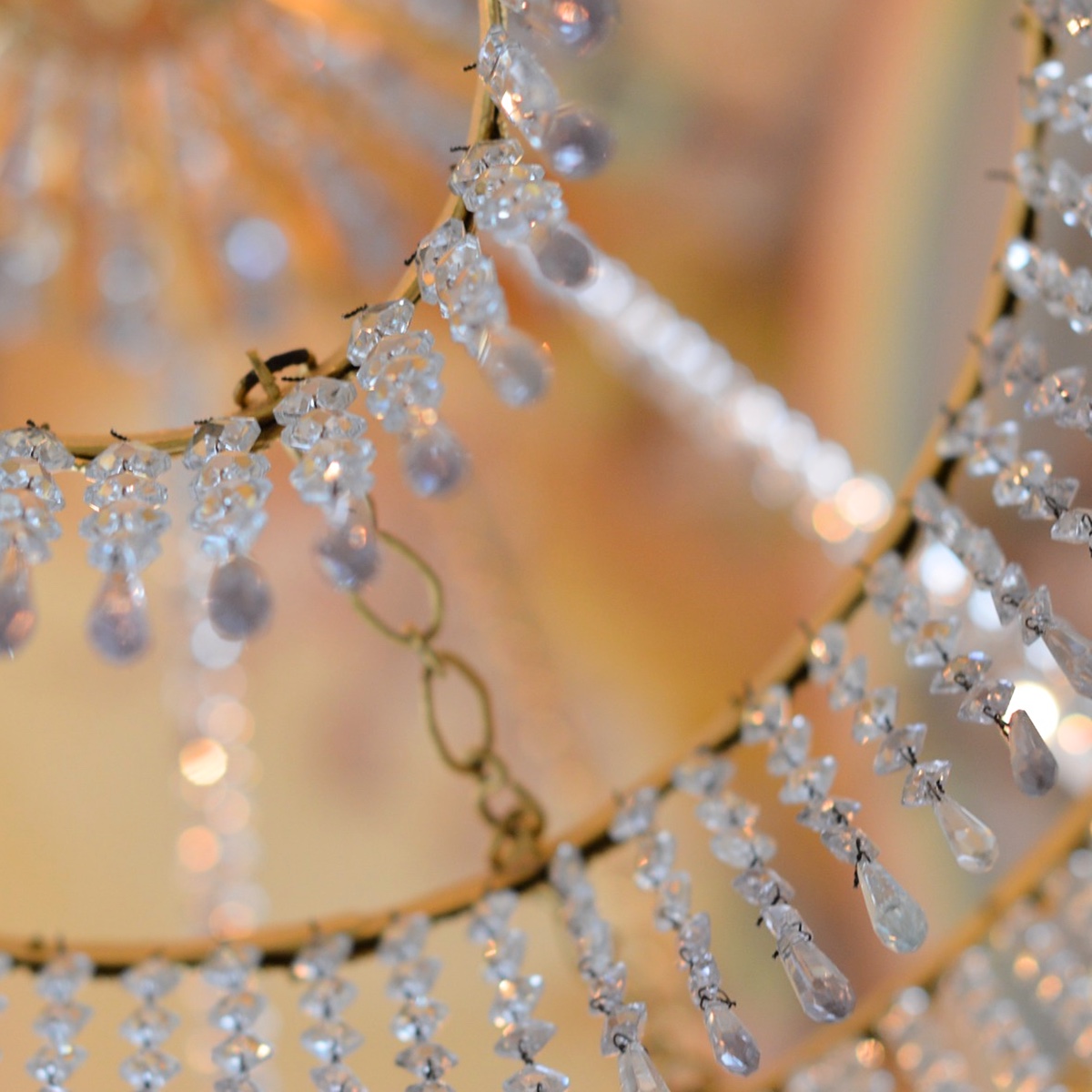 Waltz in A Minor cover artwork: chandelier crystals